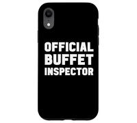 Citation Humoristique de l'inspecteur de Buffet Officiel sur Un Bateau de croisière Coque pour iPhone XR