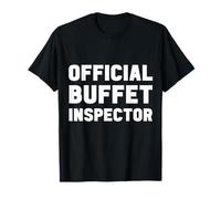 Citation Humoristique de l'inspecteur de Buffet Officiel sur Un Bateau de croisière T-Shirt