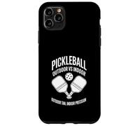 Citation Humoristique de pagaie de Pickleball pour Les Joueurs Coque pour iPhone 11 Pro Max