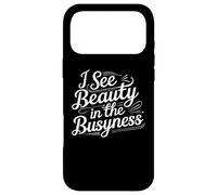 Citation Humoristique de Photographie de Rue I See Beauty in The Busyness Coque pour iPhone 17 Pro Max