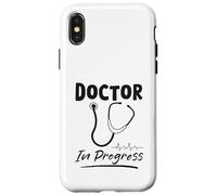 Citation humoristique Docteur en cours de médecine Coque pour iPhone X/XS