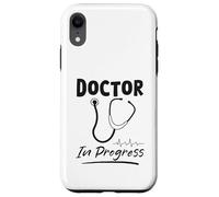 Citation humoristique Docteur en cours de médecine Coque pour iPhone XR