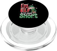 Citation Humoristique « I'm Not an Elf I'm Just Short Elf » PopSockets PopGrip pour MagSafe