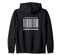 Citation Humoristique limitée Christopher Name Sweat à Capuche