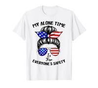 Citation Humoristique « My Alone Time is for Everyone's Safety » T-Shirt