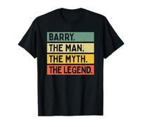 Citation Humoristique personnalisée Barry The Man The Myth The Legend T-Shirt