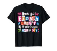 Citation Humoristique sur l'Appréciation des Efforts T-Shirt Graphique avec Valeur