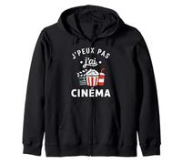Citation Humour Film soirée ciné J’Peux Pas J’AI Cinéma Sweat à Capuche
