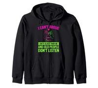 Citation I Can't Argue With My Best Friend She's Older Than Me Sweat à Capuche