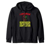 Citation I Can't Argue With My Best Friend She's Older Than Me Sweat à Capuche