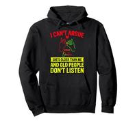 Citation I Can't Argue With My Best Friend She's Older Than Me Sweat à Capuche