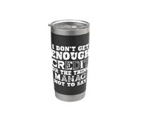 Citation « I Don't Get Credit For Unsaid Things » Gobelet isotherme en acier inoxydable double paroi