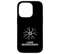 Citation « I Love Neuroscience Brain Design STEM » Coque pour iPhone 14 Pro