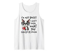 Citation « I´m Not Bossy » - Coworkers Saying Boss Coffee Office Débardeur