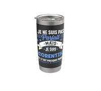 Citation Idée corentin rigolo Prénom Humour je suis corentin Gobelet isotherme en acier inoxydable double paroi
