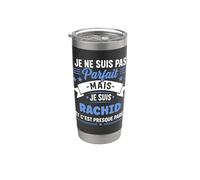 Citation Idée rachid rigolo Prénom Humour je suis rachid Gobelet isotherme en acier inoxydable double paroi