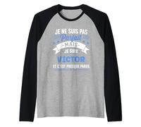 Citation Idée Victor Rigolo Prénom Humour Je suis Victor Manche Raglan