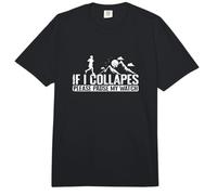 Citation « If I Collapse Please Pause My Watch Running » Comfort Colors Adult Heavyweight T-Shirt