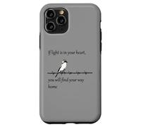 Citation If Light is in Your Heart You Will Find Your Way Home Coque pour iPhone 11 Pro