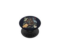 Citation Inclusive de Dinosaures Mignons pour Enfants avec des Dinosaures amicaux PopSockets PopGrip Adhésif