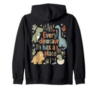 Citation Inclusive de Dinosaures Mignons pour Enfants avec des Dinosaures amicaux Sweat à Capuche