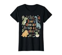 Citation Inclusive de Dinosaures Mignons pour Enfants avec des Dinosaures amicaux T-Shirt Graphique avec Valeur