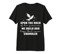 Citation Inspirante Basée sur la Foi et l'espoir T-Shirt Haut de Gamme