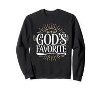 Citation inspirante chrétienne préférée de Dieu Sweatshirt