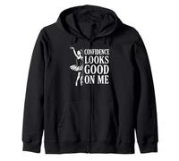 Citation inspirante de la Danse de Ballet Confidence Looks Good on Me Sweat à Capuche