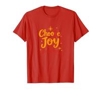 Citation inspirante de positivité « Choose Joy Over Everything » T-Shirt, Homme, Rouge, 3XL