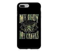 Citation inspirante de Tatouage My Body is My Canvas Coque pour iPhone 7 Plus/8 Plus