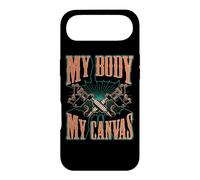 Citation inspirante de Tatouage My Body is My Canvas Coque pour iPhone Air