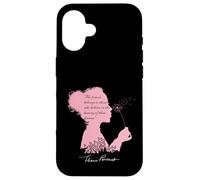 Citation inspirante d'Eleanor Roosevelt avec Une Signature Coque pour iPhone 16