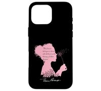 Citation inspirante d'Eleanor Roosevelt avec Une Signature Coque pour iPhone 16 Pro Max