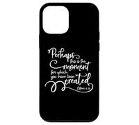 Citation inspirante du Verset de la Bible - Perhaps This is The Moment Coque pour iPhone 12 Mini