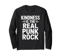 Citation inspirante « Kindness is The Real Punk Rock » Manche Longue
