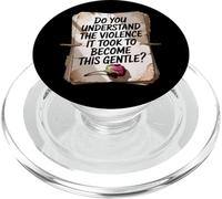 Citation inspirante philosophie émotionnelle Profonde Edgy Esthétique PopSockets PopGrip pour MagSafe