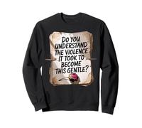 Citation inspirante philosophie émotionnelle Profonde Edgy Esthétique Sweatshirt