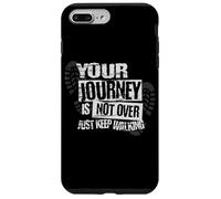 Citation inspirante pour Voyageur « Your Journey is Not Over » Coque pour iPhone 7 Plus/8 Plus