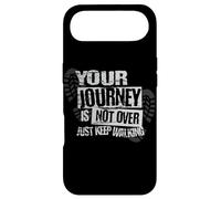 Citation inspirante pour Voyageur « Your Journey is Not Over » Coque pour iPhone Air