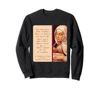 Citation inspirante St. Catherine Start Being Brave Sweatshirt
