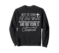 Citation Inspirante sur la Foi et l'Éclaircissement Sweatshirt