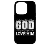 Citation inspirante sur l'amour et l'espoir en la Foi Coque pour iPhone 14 Pro