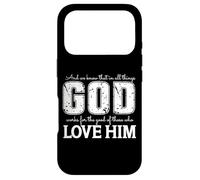 Citation inspirante sur l'amour et l'espoir en la Foi Coque pour iPhone 17 Pro