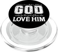 Citation inspirante sur l'amour et l'espoir en la Foi PopSockets PopGrip pour MagSafe