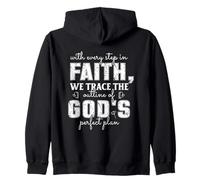 Citation inspirante sur Le Plan de Dieu Sweat à Capuche