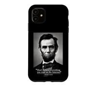 Citation Internet Abe Lincoln Coque pour iPhone 11