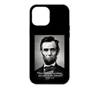 Citation Internet Abe Lincoln Coque pour iPhone 12 Pro Max