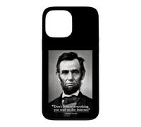 Citation Internet Abe Lincoln Coque pour iPhone 13 Pro Max