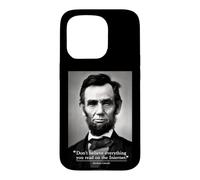 Citation Internet Abe Lincoln Coque pour iPhone 15 Pro
